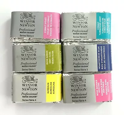 £7.90 • Buy Winsor & Newton Professional Artist Watercolour Whole Pans