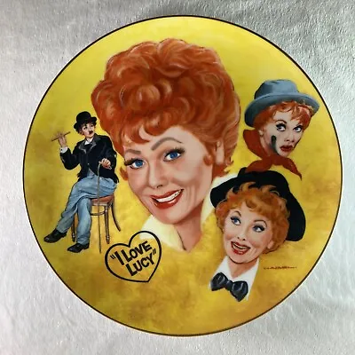 I LOVE LUCY The Lucille Ball Tribute Plate By Mike Hagel TV Series Number 0584 • $299.95