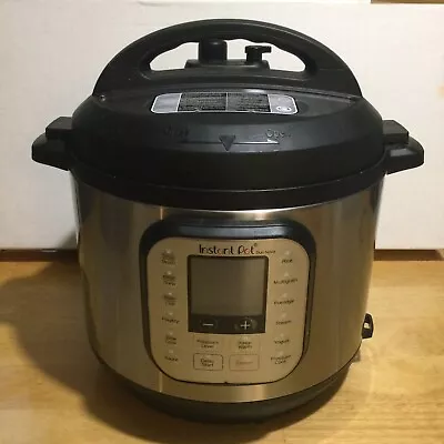 Instant Pot DUO NOVA 60 6-Quart  7-in-1 Slow Cooker/Pressure Cooker • $49.99