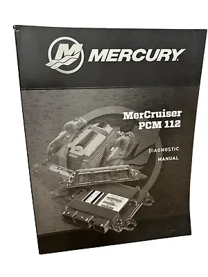 OEM Mercury Mercruiser PCM 112 Diagnostic Manual  90-8M0109714 • $26.95