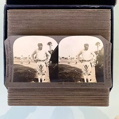 Babe Ruth 1933 Yankees | Keystone Stereoview Stereograph Photo Card -Rare HTF!- • $1080