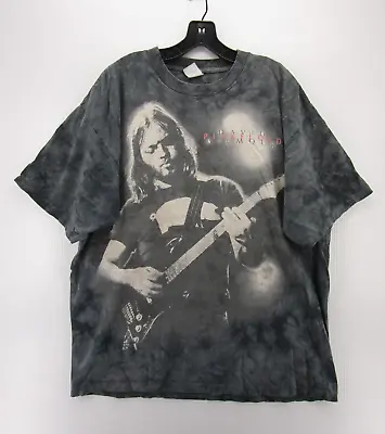 VINTAGE Pink Floyd Shirt Men XL Blue David Gilmour Liquid Blue Tie Dye 90s * • $48.99