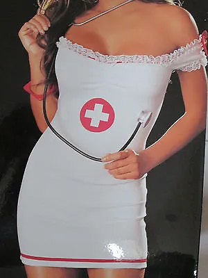 Nurses Costume O/S Up To Size 12 • £10.99