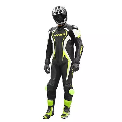 New Men's Racing 1 Piece Motorcycle Motorbike Moto Gp Biker Leather Suit • $289.22