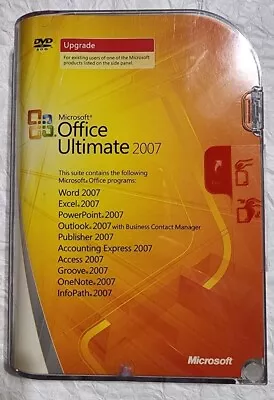 MS Office Basic 2003 + MS Office Ultimate 2007 UPGRADE Bundle • $42