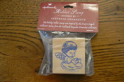 Hallmark Rubber Wood Stamp Mary's Angels Collectors Series NIP NEW Buttercup • $9.99