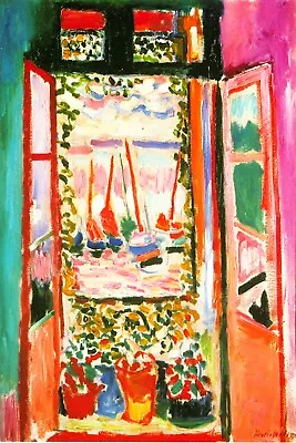 Artist Henri Matisse Poster Print Of Painting The Open Window • $14.99