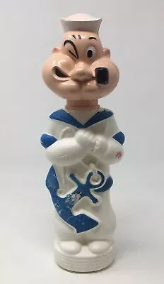 Vintage POPEYE Colgate Palmolive Soaky Bubble Bath Bottle King Features 60s • $39.99