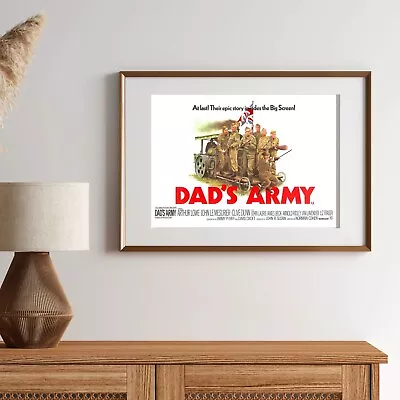 Dads Army Film Poster Print Ready To Frame A5/A4/A3 • £6.99