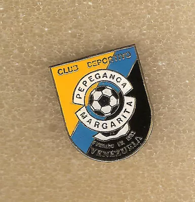 VENEZUELA Soccer Pin Badge 3 - CD Pepeganga Margarita - Vintage Futbol Pins • $3