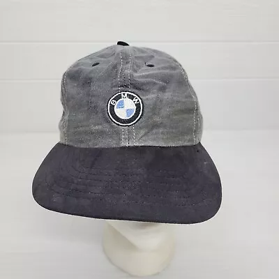 Vintage BMW Gray Logo Strapback Hat  • $10.80