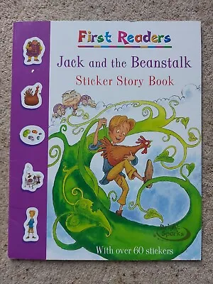 First Readers. Jack And The Beanstalk Sticker Story Book. M&S. 2006 • £1.20