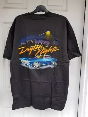 VTG New 1996 DAYTON WIRE WHEELS T Shirt NOS Lowrider Tee 2XL Unworn Santa Cruz  • $150