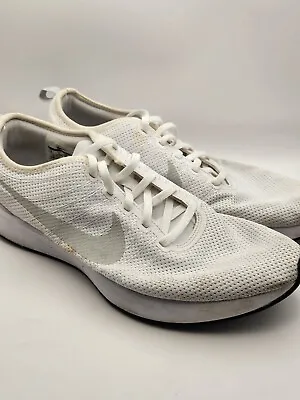 Nike Dualtone Racer US AU 10 Mens White Runners Pair • $35