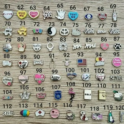  61-120 Floating Charm For Living Memory Glass Lockets • £0.99