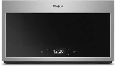 New Whirlpool 1.9 Cu-Ft. Smart Over Range Microwave Fingerprint Stainless Steel • $599.99