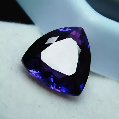 5 Ct Extremely Rare Natural Purple Tanzanite Trillion Certified Loose Gemstone • $13.93