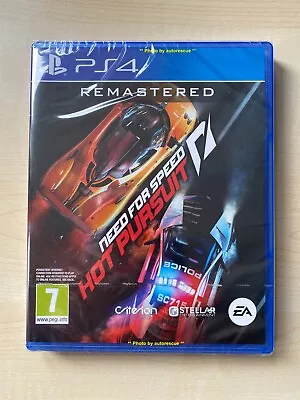 Need For Speed Hot Pursuit Remastered  'New & Sealed' Playstation PS4 • £18.91