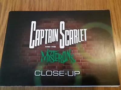 Captain Scarlet And The Mysterons Close-Up Book By Fanderson Gerry Anderson • £10