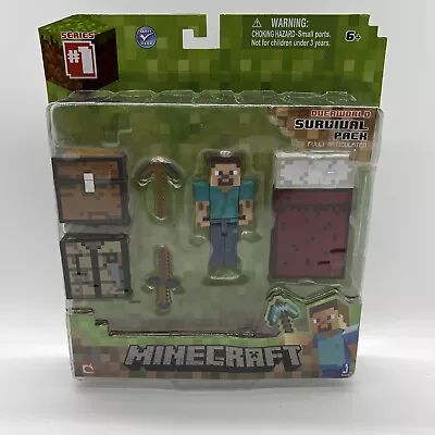 Minecraft Overworld Core Player Survival Pack Series 1 16450 Fully Articulated • $18.74