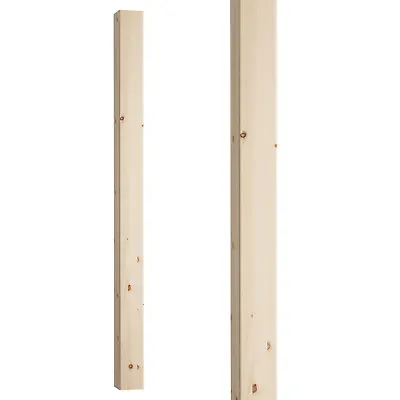 Cheshire Mouldings Plain Square Newel Post 90mm Pine Or Oak Spigot Or 1500mm • £50