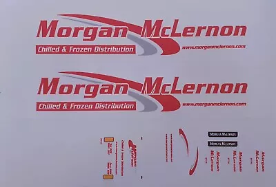 1:50 Scale Morgan McLernon Scania Volvo Clear Waterslide Decals* Brand New * • £25