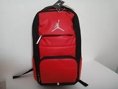 Michael Jordan Jumpman Backpack Style 9A1640-681 Color Black Gym Red Size O/S • $59.95