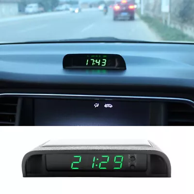 For Dashboard Car Clock High Temperature Resistant Digital Display Solar Powered • $26.38