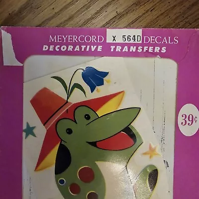 Vintage Meyercord Decals Kitchy Frog X564D • $3.99