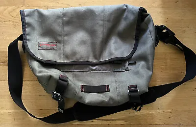 Timbuk2 Messenger Laptop Bag Crossbody Shoulder Strap Nylon Gray • $29.47