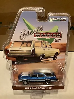 Greenlight Estate Wagons Series 1972 Oldsmobile Vista Cruiser 442 Tribute Wagon • $7.75