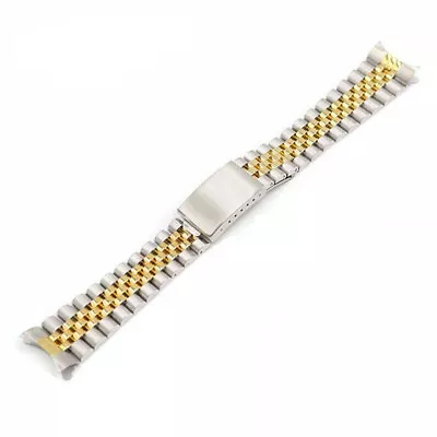 22mm Middle Gold  Screw Links Watch Band VINTAGE Jubilee Bracelet For Datejust • $21.65