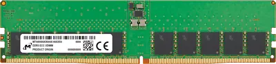 Micron 32GB DDR5-4800 ECC UDIMM Unbuffered MTC20C2085S1EC48BR Memory • $139.99