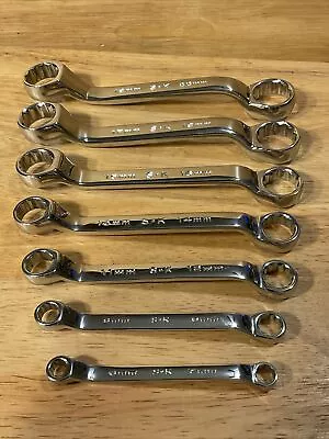 SK Tools USA 7pc Metric Short Offset Double Box Wrench 12 Point • $99.99