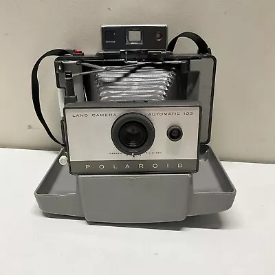 Vintage 1960s Poloroid Land Camera #103 TESTED • $23.76