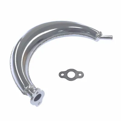 Half Moon Muffle Exhaust Pipe 80cc 49cc Motorized Motorised Bicycle Bike • $21.16