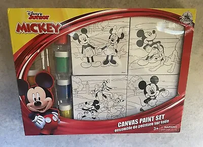 Disney Canvas Painting Set Disney Junior Mickey Mouse New Sealed • £8