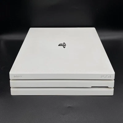 $399 • Buy Sony PS4 Pro 1TB White Console CUH-7202B With Controller + Leads (Pre-owned)