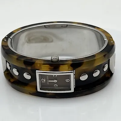 Michael Kors Tortoise Acrylic Brown Dial Ladies Watch MK4130 Quartz Untested • $15.05