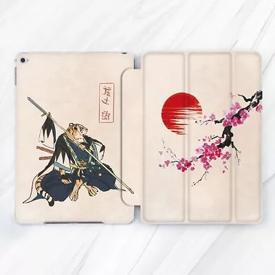 Japanese Tiger Samurai Sakura Case For IPad 10.2 Air 3 4 5 Pro 9.7 11 12.9 Mini • $26.96