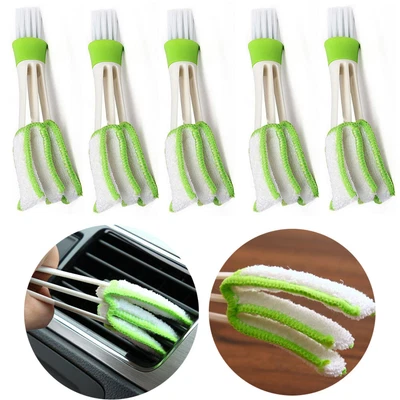 1/3/5PCS Window Blinds Shades Easy Cleaner Air Conditioner Fans Car Slit Brush • $9.15