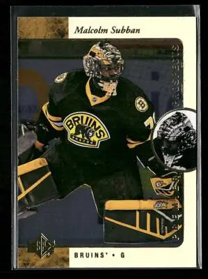 2015-16 SP Authentic #R47 Malcolm Subban 1995-96 SP Retro RC • $3.39