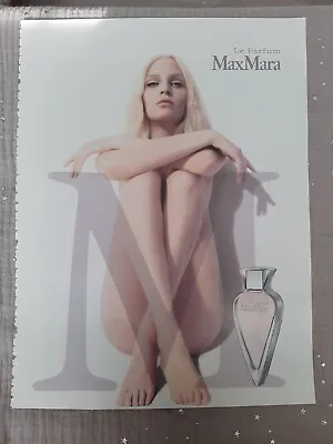 Perfume Paper Advertising. 2008 Ad Max Mara Le Perfume • £1.54