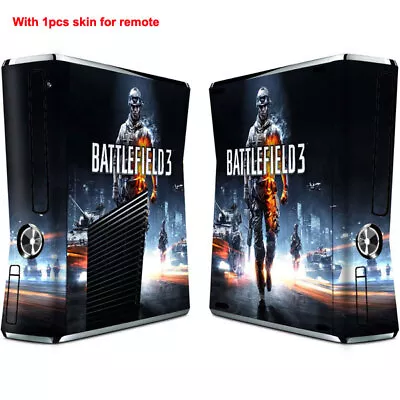 92 BATTLEFIELD 3 Vinyl Decal Skin Sticker Case Cover For Xbox360 Slim Console • $7.51