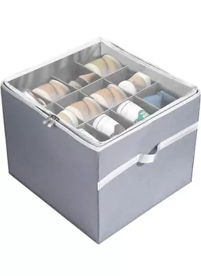 REALISH Shoe Storage Organiser For Closet Space Saver Shoes Containers • £14.99