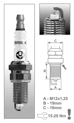 $21.52 • Buy Spark Plug BR12YC-9 (DPR8EA-9) For Suzuki S40 Boulevard LS650 2005 To 2020