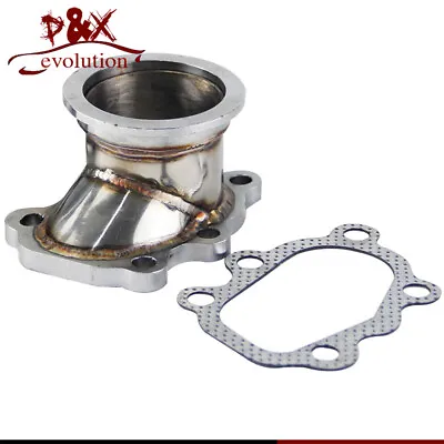 2.5  63mm Flange Turbo Down Pipe Adapter For T25 T28 GT25 GT28 • $40.75