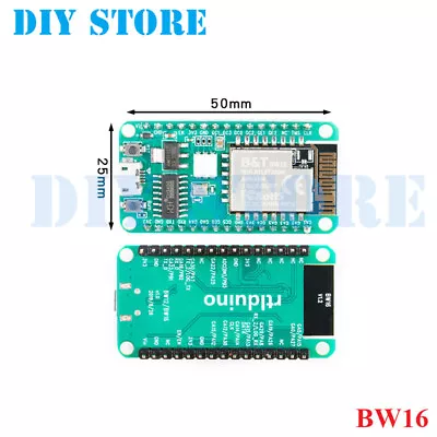 RTL8720DN BW16 Bluetooth Module Dual-band WiFi BLE 5.0 IIC I2C/SPI/UART/PWM • $6.27