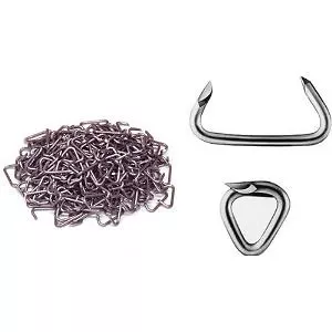 50 Pack  Hog Rings For  Auto  Upholstery Seat Covers • $8.95