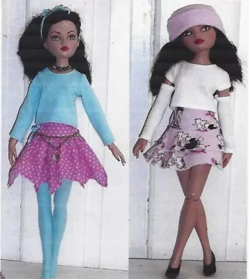 Sewing Pattern Fits 16  Doll Ellowyne Wilde And Other Fashion Doll Same Size • $9.50